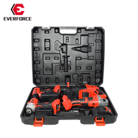 Vente en gros d'outils sans fil au lithium pour moteur sans balai 5 pièces clé à marteau meuleuse d'angle perceuse scie équipement électrique outils électriques