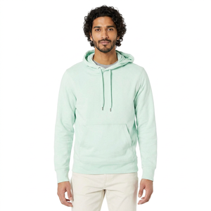 Nouveauté : Sweat à capuche décontracté personnalisable pour homme, coupe classique, respirant et à séchage rapide, mélange polyester/coton - Product Image 1