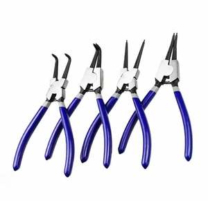WEIDA <span class=keywords><strong>Alicates</strong></span> para Anillos de Retención de 6 Pulgadas Cr-V, Rectos y Curvos, Internos y Externos, Modelos WH28711 WH28716 WH28721 WH28726 - Product Image 1