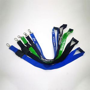 2025 Custom <b>Polyester</b> Yellow Straps Suitable Mobile Phone Office <b>Lanyard</b> for Card Holder - Product Image 4