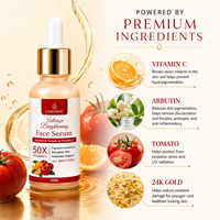 Sérum Visage Personnalisé LAMARINE K-Beauty Vitamine C & Acide Hyaluronique 50mL Hydratant Éclaircissant et Blanchissant