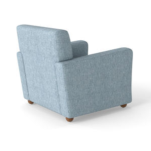 Sillón moderno de lino de un solo asiento para el hogar, comedor, hotel, cómodo sofá de tapicería <span class=keywords><strong>reclinable</strong></span>, silla para uso en interiores - Product Image 5