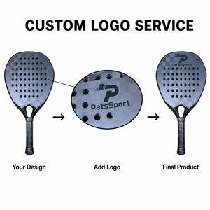 <span class=keywords><strong>Raquette</strong></span> <span class=keywords><strong>de</strong></span> <span class=keywords><strong>padel</strong></span> en fibre <span class=keywords><strong>de</strong></span> carbone 18K avec logo personnalisé, noyau EVA 38 mm, absorption des chocs, forme diamant, raquettes <span class=keywords><strong>de</strong></span> <span class=keywords><strong>padel</strong></span> en fibre <span class=keywords><strong>de</strong></span> carbone 18K - Product Image 5