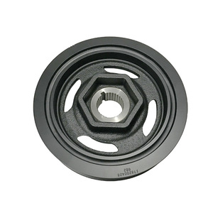 พูลเลย์สายพานวีฮอนด้า ขนาดรู 30 มม. 1 ร่อง เหล็ก สำหรับเพลาข้อเหวี่ยง แอคคอร์ด ซีวิค RDX เครื่องยนต์ 2.0 ลิตร อะไหล่หมายเลข 13810-6B2-A01 - Product Image 2