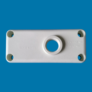 Plaque <span class=keywords><strong>de</strong></span> silencieux Wilden AODD 01-3181-20 pour pompes à membrane Wilden série Pro-<span class=keywords><strong>Flo</strong></span> (P) <span class=keywords><strong>de</strong></span> 0,5 à 1 pouce - Product Image 4