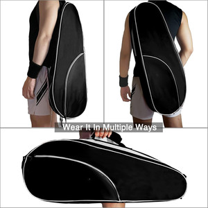 Échantillon Gratuit Sac de Sport Pliable Imperméable Personnalisé avec Logo pour Gym, Voyage, Tennis, Badminton, Raquette, Sac à Dos - Product Image 3