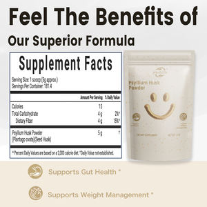 Complément Alimentaire HACCP Marque Blanche : Poudre de Fibres Quotidiennes (Psyllium, Graines de Chia, Inuline et Acacia) - Product Image 2
