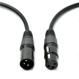 Сценический кабель 10 XLR микрофонный кабель, XLR Сделано в Китае-Female к XLR Сделано в Китае-мужчина, 3-контактный, прямые разъемы