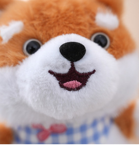 Portachiavi Peluche Mini Cane Shiba Inu, Giocattolo Morbido e Soffice, Ciondolo Decorativo per Borse - Product Image 6