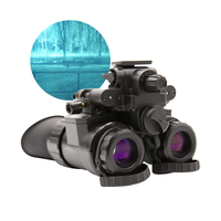 Gafas intensificadoras de imagen de fósforo montadas en casco y de mano Binoculares de visión nocturna Autogate a prueba de niebla