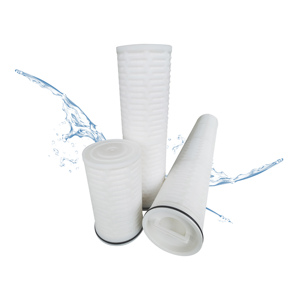 Cartouche filtrante plissée haute performance 0,1 micron pour acier inoxydable - Product Image 1