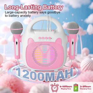 CH-009 d'usine Enfants USB TF Carte FM Radio Portable Portable Karaoké Haut-parleur avec Micro <span class=keywords><strong>Filaire</strong></span> Mignon <span class=keywords><strong>Bluetooth</strong></span> Haut-parleur - Product Image 3