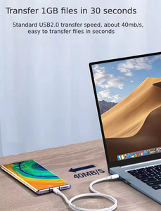 Cao cấp 1M Trắng PD 20W 5V 3A loại C sạc cáp siêu nhanh sạc cho iPhone Macbook máy in IOS thiết bị - Product Image 4