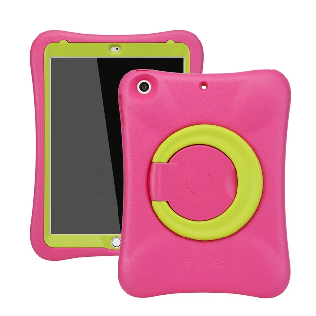 360 Rotation Shockproof EVA Full Body Case for iPad 2017 2018 10.5 10.2 2019 2020 2021 Air 1 2 Mini 3 4 5 Tablet Cover