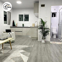 Maison modulaire extensible de luxe moderne de 40 pieds avec 3 chambres, étanche, préfabriquée, type « Granny Flat »