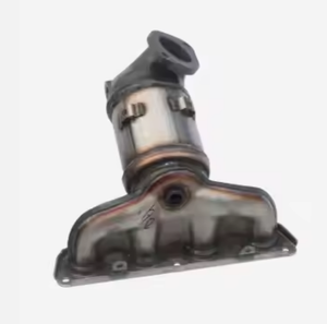 Convertidor catalítico del colector de escape del sistema del automóvil del mejor precio de YUEYANG para el convertidor del catalizador de Hyundai Kia Sportage - Product Image 1