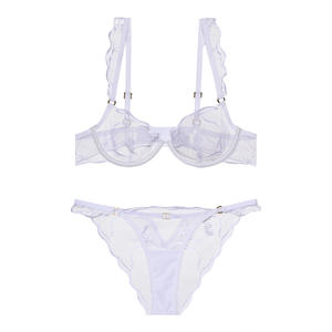 超薄纯正优质法式内衣性感内衣套装高档文胸内衣 - Product Image 6