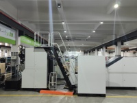 Machine à fabriquer des sacs en papier à fond carré entièrement automatique ROKIN, moulage intégré, fixation automatique de la corde, haute efficacité