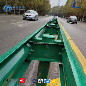 Heavy-Duty Q235B Q355B barriere stradali in acciaio zincato a caldo prezzi di fabbrica Guard Rail sicurezza stradale Guardrail - Product Image 3