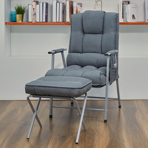 Moderno nordico singolo reclinabile divano poltrona per la casa <span class=keywords><strong>mobili</strong></span> per il tempo libero per la camera da letto balcone materiale in tessuto <span class=keywords><strong>soggiorno</strong></span> - Product Image 1