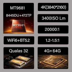 Projecteur laser 4K <span class=keywords><strong>Xgimi</strong></span> RS20 <span class=keywords><strong>Pro</strong></span>, version Highlight, 3400 lumens ISO, IMAX Enhanced, mise au point et décalage optiques, HDR10+, Android TV - Product Image 2