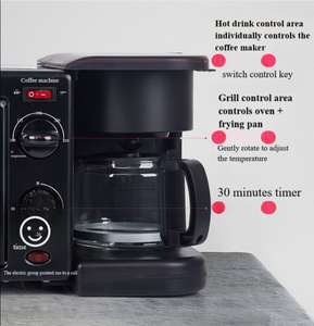 Máquina Automática Eléctrica para Desayunos, Tostadora, Horno de 25L - Product Image 6