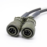 Connecteur de câble à 5 voies MS3106A14S-5P, connecteur circulaire industriel, spécifications MIL