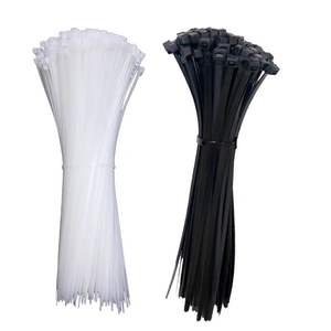 كابل PA66 بالأشعة فوق البنفسجية عالي القوة ومضاد للشيخوخة ، واقي شمسي خارجي مضاد للأشعة فوق البنفسجية بألوان سوداء وبيضاء لكابلات الاتصالات - Product Image 1