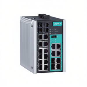 Moxa EDS-518E-MM-SC-4GTXSFP-T กล่องสวิตช์อีเธอร์เน็ตอุตสาหกรรมแบบจัดการได้ 18 พอร์ต รุ่น Gigabit - Product Image 2