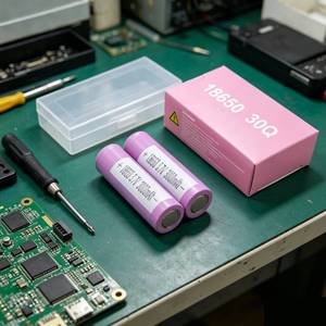 Batteria agli Ioni di Litio Ricaricabile 3.7V 18650 30Q 3000mAh 15A ad Alta Capacità di Scarica per Elettronica, Paramotore, FPV - Product Image 1