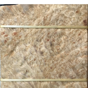 Modern Design 0.50mm 0.60mm Camphor Walnut Mappa Madorone <strong>Burl</strong> <strong>Wood</strong> <strong>Veneer</strong> with Fleece/Back <strong>Wood</strong> Panel