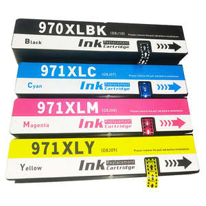 <span class=keywords><strong>Cartouche</strong></span> compatible HP 970XL/971XL à haut rendement avec puce de remplacement pour X476dw/X551dw/X576dw MFP, qualité A+, garantie 12 mois - Product Image 1