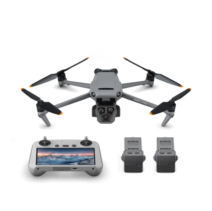New DJI Mavic 3 Pro fly more combo RC with 4/3 CMOS Hasselblad Camera, Dual Tele Cameras 43-Min Flight Time DJI Mavic 3 drones