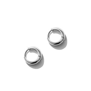 Dinle Hoop <b>Earrings</b> Gold Silver Zinc Alloy Titanium Alloy <b>Post</b> Gift Women Fashion Jewelry - Product Image 3