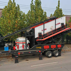 300t/h Radmobiler Steinkegelbrecher Tragbare Gesteins-Granit-Diabas Sekundärkegelbrecher-Anlage - Product Image 3