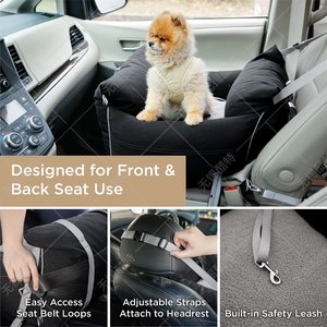 Meilleures ventes : <span class=keywords><strong>Siège</strong></span> <span class=keywords><strong>auto</strong></span> pour <span class=keywords><strong>chien</strong></span> en coton PP, imperméable, niche de transport portable - Product Image 4