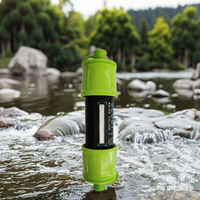 Camping Randonnée En Plein Air Osmose Inverse Charbon Actif Manuel Gravité Filtre Portable Survie Kit Purificateur De Filtration D'eau