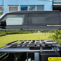 Aluminium-Dachträger für Land Rover Defender 90/110 L663 mit Hoher Kapazität und Einfacher Montage
