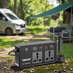 Phổ xe máy tính xách tay sạc điện biến tần 12V đến 220V Xe máy tính xách tay máy ảnh di động <span class=keywords><strong>Adapter</strong></span> - Product Image 1