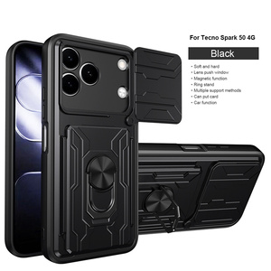 Support magnétique pour voiture Lichicase, porte-cartes <span class=keywords><strong>portable</strong></span>, étuis pour téléphone Tecno Spark 50 Pova Curve 2, étui de protection - Product Image 3