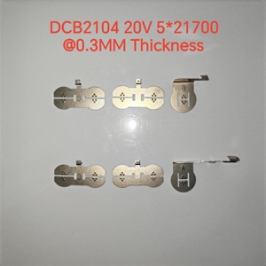 Prix usine DEWAL DCB2104 DCB240 20V 4.0AH 5 cellules 21700 Boîtier BMS Couvercle de boîtier Feuille de nickel 0.3mm Plaque de nickel pour 5.0AH 4.0AH - Product Image 6
