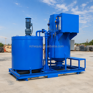 เครื่องผสมปูนซีเมนต์ RMA500-1000E ขนาด 500 ลิตร 1000 ลิตร สำหรับงานกันซึม ปิดรอยรั่ว ฉีดปูนในโครงการก่อสร้างอ่างเก็บน้ำใต้ดิน - Product Image 6