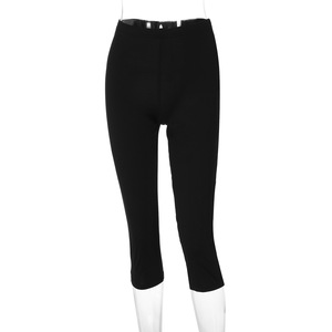 GX18425 Nouvelle Collection 2026 – Ensemble 2 Pièces T-shirt Imprimé Col Rond Manches Courtes et Pantalon Capri Jogger Longueur Genou – Style Urbain Sexy - Product Image 2