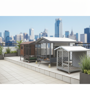 <span class=keywords><strong>Casa</strong></span> para Perros Labrador Impermeable para Exteriores - Piso de Secado Rápido para Perros Retriever Amantes del Agua - Product Image 1