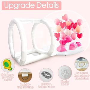 Maison à bulles gonflable de 10 pieds, maison de ballons gonflables en PVC pour enfants et ballons Maison à bulles transparente Dôme <span class=keywords><strong>Location</strong></span> de fête gonflable - Product Image 2