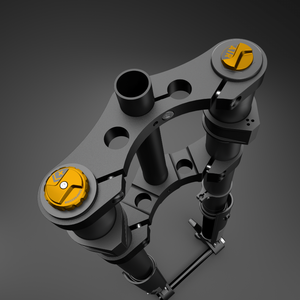 <span class=keywords><strong>Fourche</strong></span> à suspension pneumatique pour gros vélo en alliage 20/ 24/ 26 pouces <span class=keywords><strong>Fourche</strong></span> à suspension pneumatique pour gros vélo à double couronne - Product Image 2