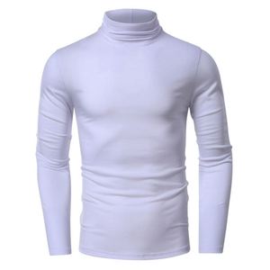 <span class=keywords><strong>Camiseta</strong></span> de Manga Larga con Cuello Alto para Hombre, de Alta Calidad, Ajustada, Cómoda y Cálida, para Primavera y Otoño - Product Image 2