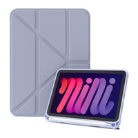 Étui de protection pliable en forme de Y pour tablette iPad2/3/4/5, coque demi-pliée multi-positions, mini 6/7, anti-chute avec emplacement pour stylet, étui en cuir