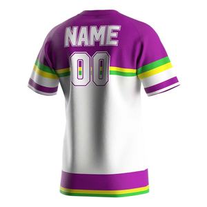 Maillot de rugby col en V pour équipe de musculation, imprimé en usine, en Super Jersey Nouvelle-Zélande 2023, orange et noir - Product Image 4