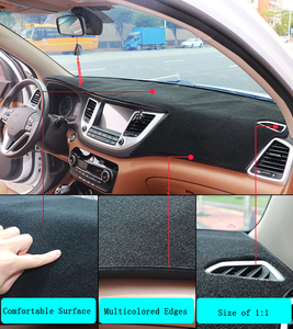 La mejor fábrica adecuada para 2012-2017 Ford Ranger T6 alfombrilla para salpicadero de coche alfombrilla personalizada de fibra de poliéster alfombrilla para salpicadero - Product Image 6
